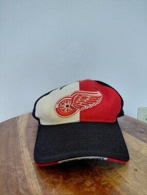 VINTAGE Zephyr x NHL Detroit Redwings Hockey Sports Hat Sz 7 1/8